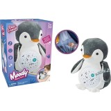 Pinguin de plus cu proiectie stele si muzica lina