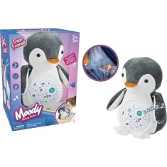 Pinguin de plus cu proiectie stele si muzica lina