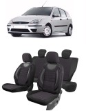 Cumpara ieftin Set Huse scaune insertii piele ecologica FORD Focus 1 (1998-2005) Negru - Copie, Umbrella