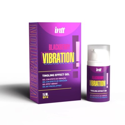Gel cu Efect Vibrator Aroma Mure 15 ml foto