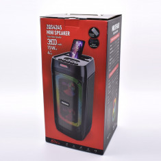 Boxa Portabila MP3,USB,Bluetooth,Radio FM,Microfon Telecomanda,LED SPK ZQS-4245 foto