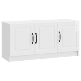 vidaXL Cabinet TV Alb foarte lucios 99 x 34,5 x 47 cm Lemn prelucrat 895869