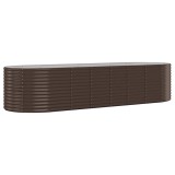 Cumpara ieftin Strat inaltat gradina 322x100x68 cm otel galvanizat