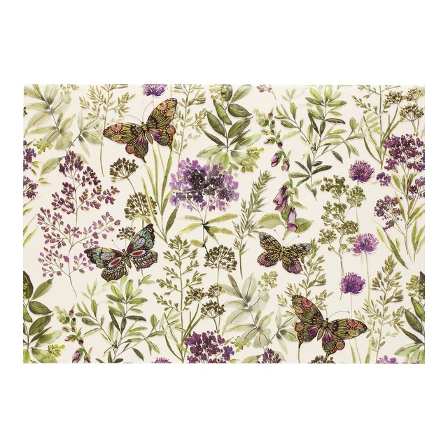 Amethyst Butterflies Note Cards