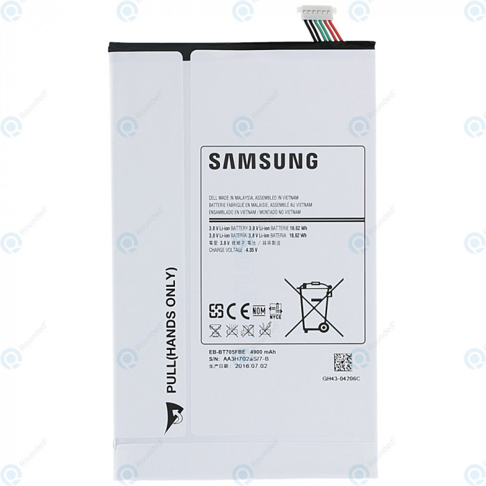 Acumulator Samsung Galaxy Tab S 8.4 (SM-T700, SM-T705) EB-BT705FBE 4900mAh GH43-04206C GH43-04206A