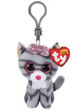 As Kiki Cat Grey Plush Clip 8,5cm (1607-35243)