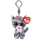 As Kiki Cat Grey Plush Clip 8,5cm (1607-35243)