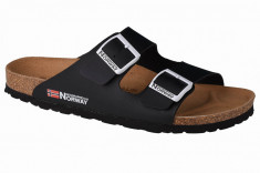 Papuci flip-flop Geographical Norway Sandalias Bios 2 Hebillas GNM20414-01 negru foto