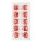 BLISTER SIGURANTE FUZIBILE ROSII 10A SET DE 10 BUC 51390
