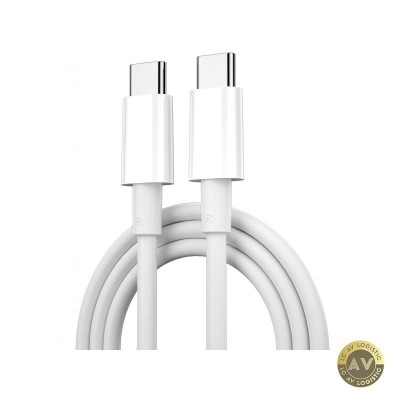 Cablu Date si Incarcare USB-C - USB-C WiWu C008 100W 1.2m Alb foto
