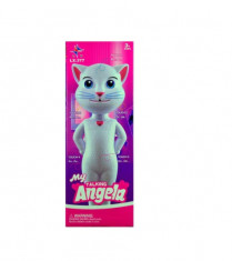 Jucarie Talking Angela, pisica inteligenta vorbitoare, 28 cm foto