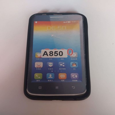 Husa Lenovo A850 silicon negru foto