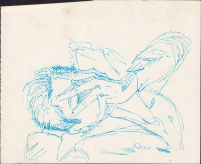 A1605 Schiță de Dimitrie &amp;bdquo;Puiu&amp;rdquo; Eitel, nesemnată foto