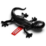Odorizant Auto Audi Soparla Negru Spicy Original, Prindere Ventilatie, Parfum Lemn &amp; Mirodenii, Difuzor Auto