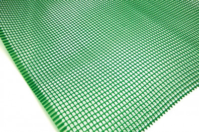 Plasă ECONOMY 4, 1000/10x10 mm, 300g/m2, verde, din plastic, pachet. 50 m foto
