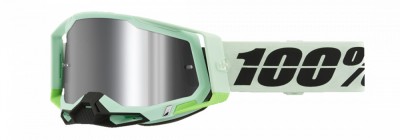 Ochelari cross/atv 100% Racecraft 2 Palomar, lentila oglinda, culoare rama verde... Cod Produs: MX_NEW 26013317PE foto