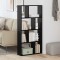 vidaXL Bibliotecă Stejar negru 60 x 20 x 120 cm Lemn compozit 869254