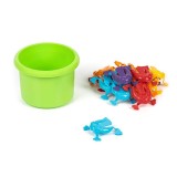Joc Societate Broaste saltarete in galeata, Multicolor, ATU-084236, Oem