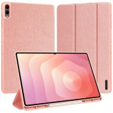 Husa pentru Samsung Galaxy Tab S12 Ultra / Tab S11 Ultra, DUX DUCIS, Domo wih Pen Holder, Roz