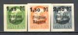 Bayern.1919/20 Regele Ludwig III-supr. nedantelate XB.14, Nestampilat