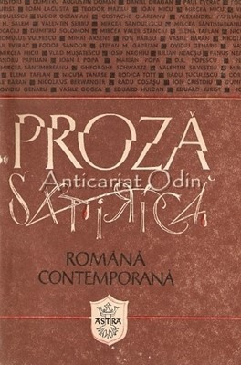 Proza Satirica Romana Contemporana - Antal Ghermanschi foto