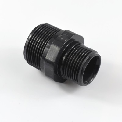 Fiting PVC Reductie, Niplu Dublu Redus 3/4&amp;quot; x 1/2&amp;quot;, Boni-Shop foto
