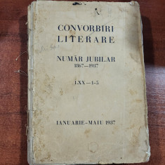 Convorbiri literare ,numar jubilar 1937