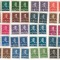 Romania (709) - Mihai I uzuale, 1943-1945, serie dubla neobliterata, in blocuri de 2