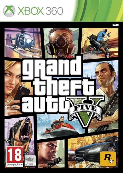 Grand Theft Auto V (gta 5) Xbox 360, Second-Hand