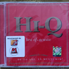 HI-Q best of acustic , cd cu muzică sigilat