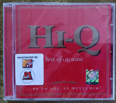 HI-Q best of acustic , cd cu muzică sigilat foto