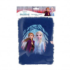 Frozen 2 - Notebook cu puf