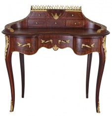 Secretaire pentru doamne din lemn masiv furniruit CAT116