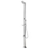 VidaXL Duș pentru grădină, 220 cm, oțel inoxidabil 315939