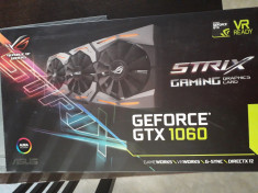 Placa Video Asus GeForce GTX 1060 STRIX GAMING 6GB GDDR5 192 biti foto