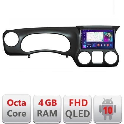 Navigatie Jeep Wrangler 2011-2014 B-WR Android Ecran QLED octa core 4+64 carplay android auto KIT-WR+EDT-E310V3 CarStore Technology