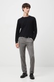 Medicine pantaloni culoarea gri