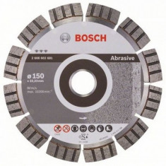 Bosch Best disc diamantat 150x22.23x2.4x12 mm pentru materiale abrazive