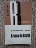 Gheorghe Nicola Stoian Ogrineanu Cronica din Bechet