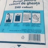 Pungi pentru cuburi de gheata, 240 cuburi, noi, sigilate
