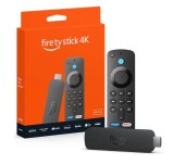 Amazon Fire TV Stick 4K (2024) Media Player, Wi-Fi, Alexa Voice Remote, Negru