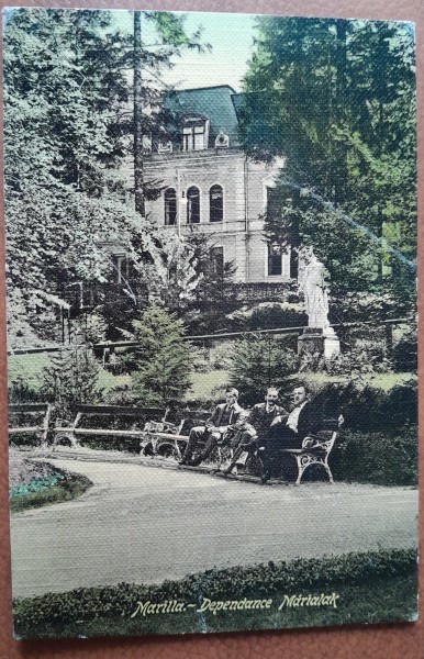 Carte postala, Buzias, 1910