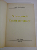 Cumpara ieftin SCURTA ISTORIE A DACIEI PREROMANE - MIRCEA PETRESCU-DIMBOVITA