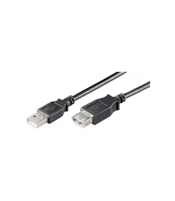 Cablu prelungitor USB 1.8m A tata la USB A mama cupru Goobay