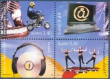 Aland (Finlanda) 1998 - Activități de tineret, sport, internet, serie neuzata