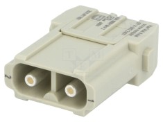 Conector HDC tată 2 pini 40A