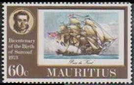 MAURITIUS - 1974 - PIRATUL SURCOUF