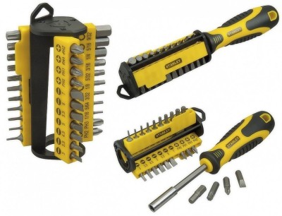 Surubelnita Multi-bit 34 piese STANLEY. foto