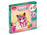 Set Maped Creativ Paint by number - Pisica si Iepure