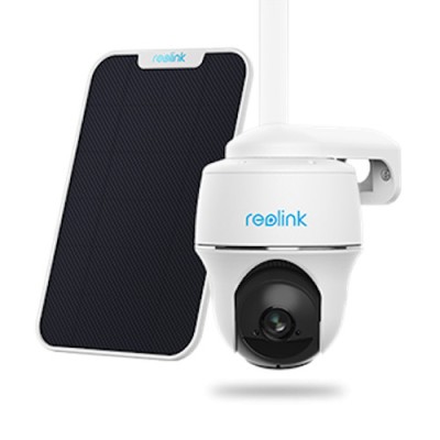 Camera de supraveghere Reolink Go PT cu panou solar, baterie reincarcabila, 4G - LTE, vizibilitate 360&amp;deg;, rezolutie Full HD, senzor de miscare foto